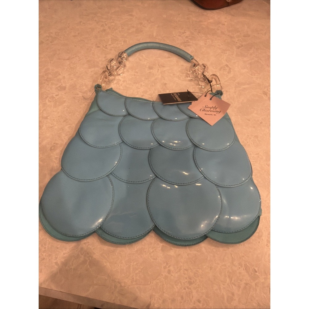 Mermaid Style Floridian Purse. Squared By Sondra Roberts.